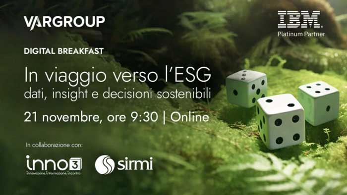 In viaggio verso l’ESG – dati, insight e decisioni sostenibili