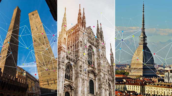 Top 10 smart city: sul podio Bologna, Milano e Torino