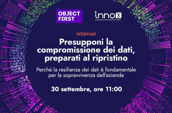 Presupponi la compromissione dei dati, preparati al ripristino
