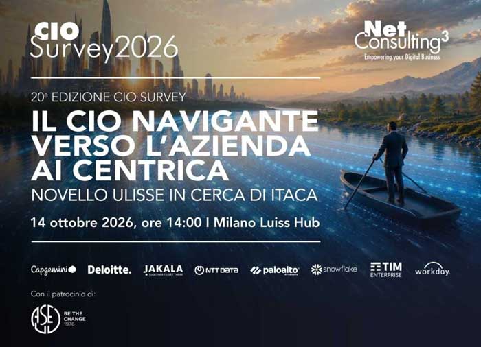 CIO Survey 2026 – Il Cio navigante verso l’azienda AI centrica